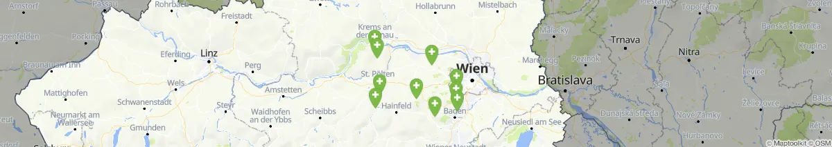 Kartenansicht für Apotheken-Notdienste in der Nähe von Kirchstetten (Gemeinde, Niederösterreich) (491)